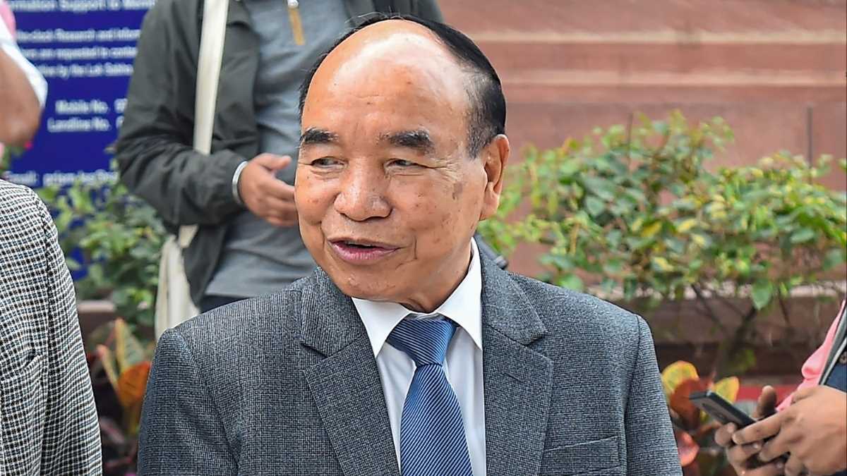 मिजोरम के मुख्यमंत्री ने दिया भाजपा को जबरदस्त झटका